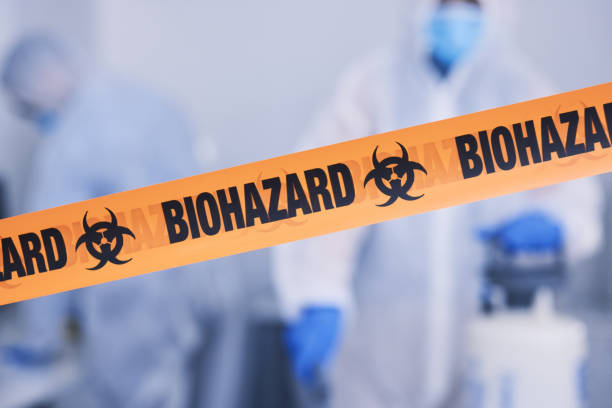 Professional Infectious Disease Decontamination technician working in Amherst, WI